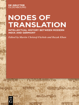 cover image of Nodes of Translation